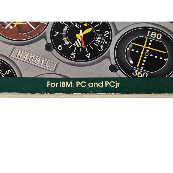 VTG 1984 Microsoft Flight Simulator Information Manual Flight Handbook IBM PC - Picture 2 of 15